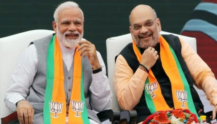 File photo of Prime Minister Narendra Modi and Union Home Minister Amit Shah | Photo: T. Narayan | Bloomberg