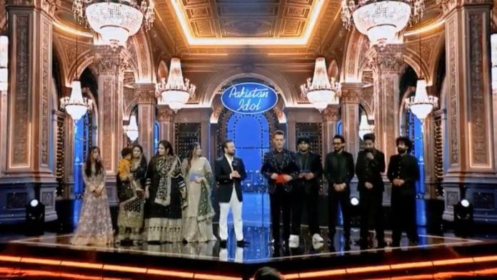 Pakistan Idol winner Hina Qaiser (second from left) | @iamshafaatali/X