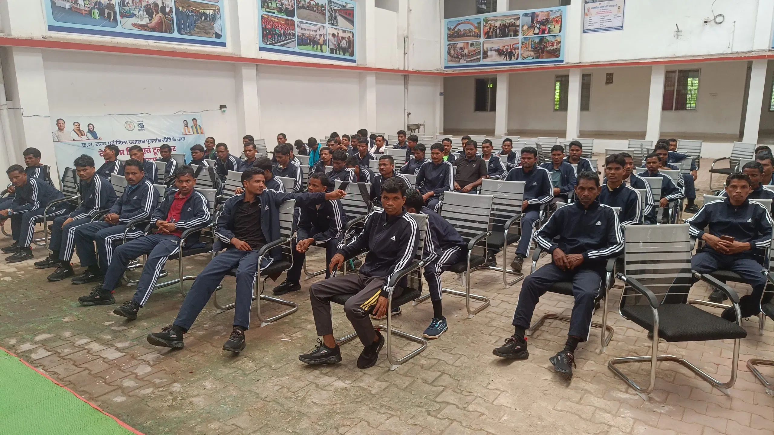 Surrendered naxals at Dantewada Livelihood College,  an initiative under the Chhattisgarh govt's rehabilitation programme where dozens of surrendered Maoists are training to become electricians, plumbers, drivers, masons, welders & technicians. | Krishan Murari/ThePrint