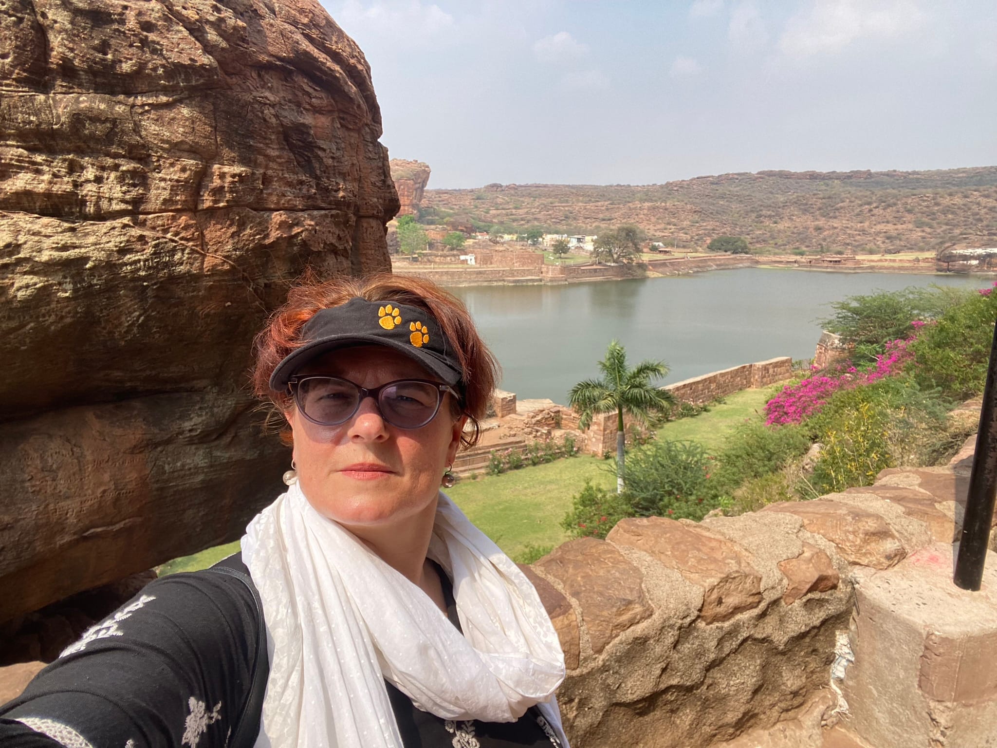 In Badami, near rock temples, Karnataka | Photo courtesy: Diana Mickevičienė