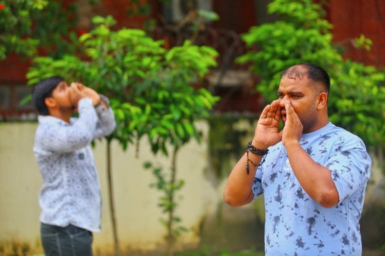Meet the men chasing monkeys with langur calls at the badminton World Cup in Delhi