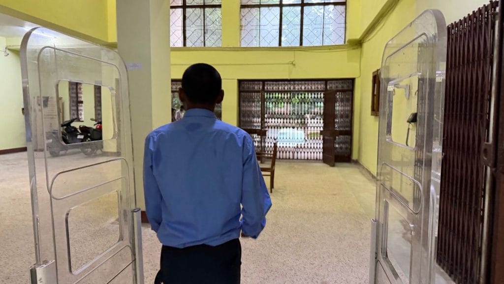 Arvind Bediya returned home in 2023, the year his brother died and took up the contractual university job. Nootan Sharma | ThePrint