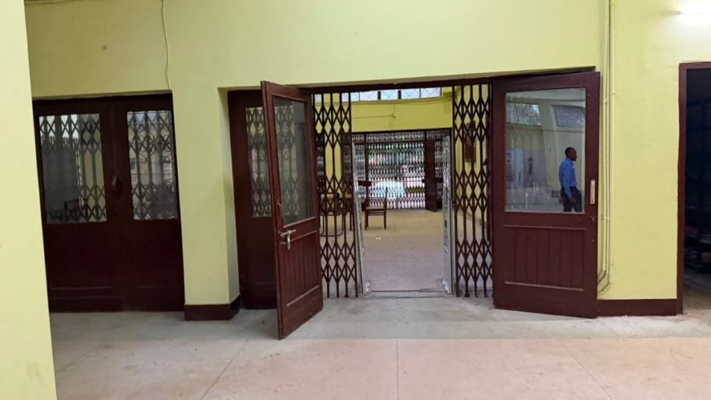 A dummy detector in the central library at Ranchi University. Nootan Sharma | ThePrint