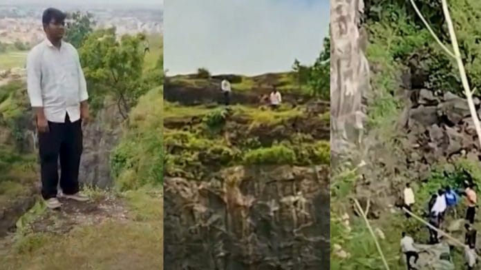 Stills from video of the incident