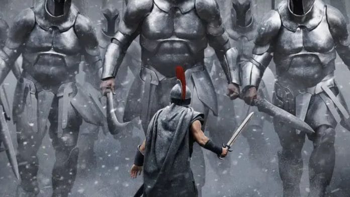Devyn Dalton doubling as Matt Damon in The Odyssey | X