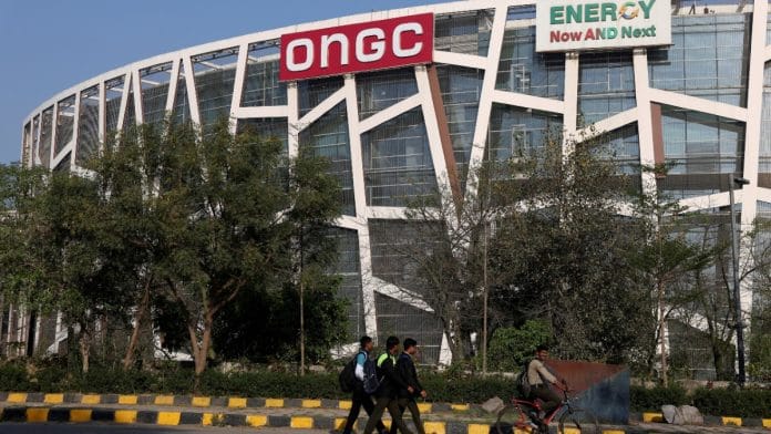 Representational | File photo of people passing by ONGC office in New Delhi, on 3 March, 2026 | Bhawika Chhabra/ThePrint