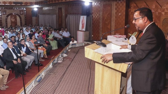 Supreme Court Justice Ujjal Bhuyan delivers a keynote lecture on Development and Sustainability | PTI