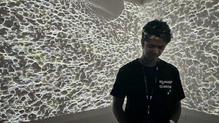 Quantum physics gets real at Science Gallery Bengaluru. Visitors can now touch and feel it