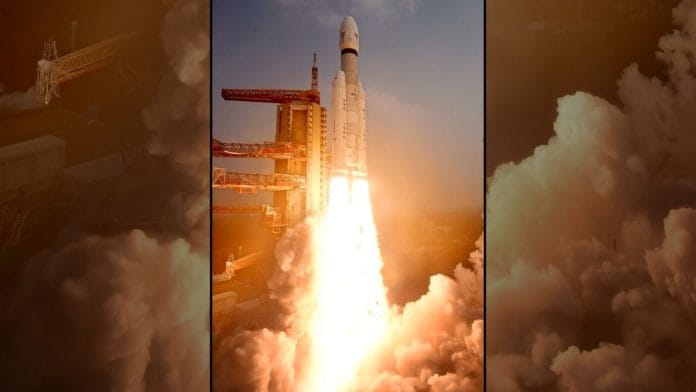 The upper stage of ISRO’s LVM3, which was launched on 2 November last year from Sriharikota and successfully injected the CMS-03 communications satellite into a Geostationary Transfer orbit (GTO), re-entered the Earth’s atmosphere on 30 July this year | Wikimedia Commons