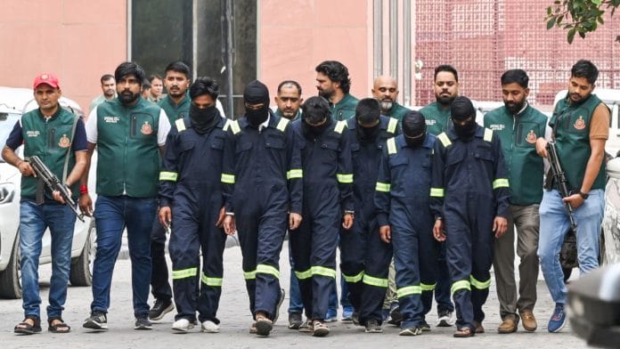 Representational |File photo of Delhi Police Special Cell with six arrested in connection with Shahzad Bhatti network on 6 July, 2026 | ANI