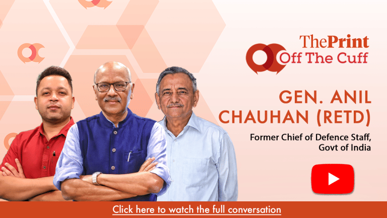 Off The Cuff with General Anil Chauhan (Retd), former Chief of Defence Staff