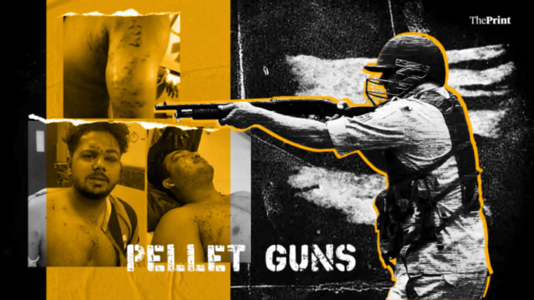 Pellet guns Rahul is protesting were introduced during UPA era. Several blinded since then