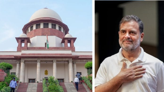 Supreme court asked the Allahabad High Court not to proceed with case involving allegations of disproportionate assets against the Congress leader and Leader of Opposition Rahul Gandhi | PTI