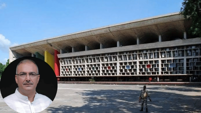 Sanjay Bhatia (inset) linked the demand to Gurugram's economic weight, volume of commercial disputes & labour matters originating from the region. | Commons/Facebook