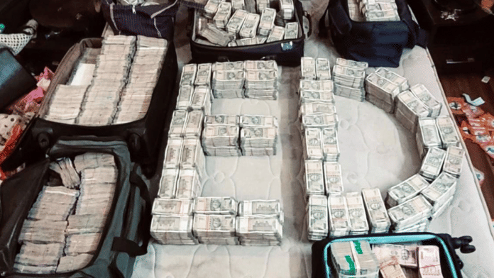 Representational image. | Seizures made by Enforcement Directorate displayed by the agency in Mumbai. | ANI file
