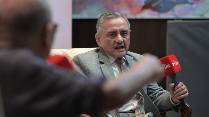 Success of India's defence Atmanirbharta programme depend as much on the integrity of industry as on the commitment of the armed forces, said former CDS General Anil Chauhan (retired) | Suraj Singh Bisht | ThePrint