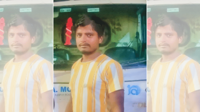Moradabad resident Azeem Ali, 24, leaves behind his wife and a three-month-old son | X