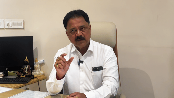 Jharkhand Higher and Technical Education Minister Sudivya Kumar during an interview with ThePrint Friday. | Anisha Nehra