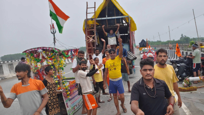 Drivers wanted to offer Ganga jal at Parliament because Sansad Bhawan is 'the biggest temple of democracy'. | By special arrangement