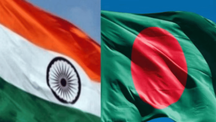 Flags of India and Bangladesh | ANI