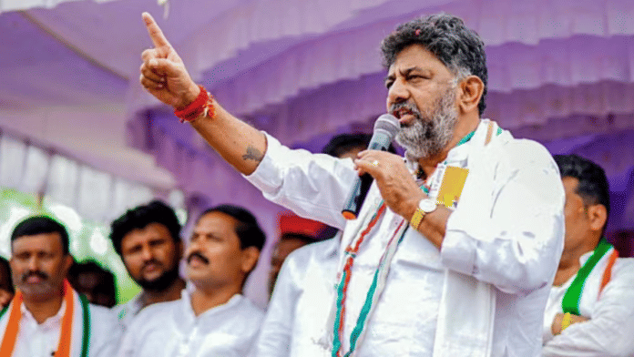 File photo of Karnataka Chief Minister DK Shivakumar | ANI