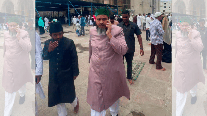 AIMIM leader Mirza Rahmat Baig. | Facebook/@Mirza Rahmath Baig Quadri