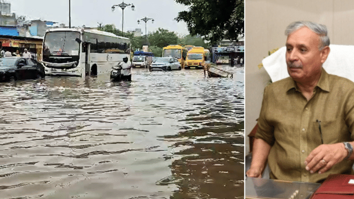 Union Minister Rao Inderjit Singh blamed unchecked urban development for worsening of waterlogging problem in Gurugram | ANI File