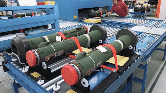 Developed and produced by the JJV between Raytheon and Lockheed Martin, Javelin is a versatile, one-man-portable and multi-purpose weapon system | Credit: Lockheed Martin