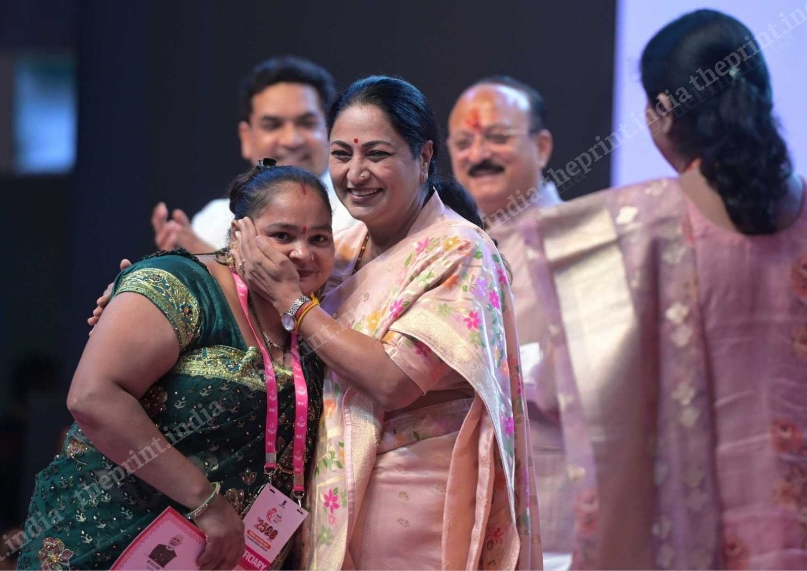Delhi CM Rekha Gupta during an event to mark launch of Delhi Laxmi Yojana at Talkatora Stadium in New Delhi on 26 August, 2026 | Suraj Singh Bisht/ThePrint
