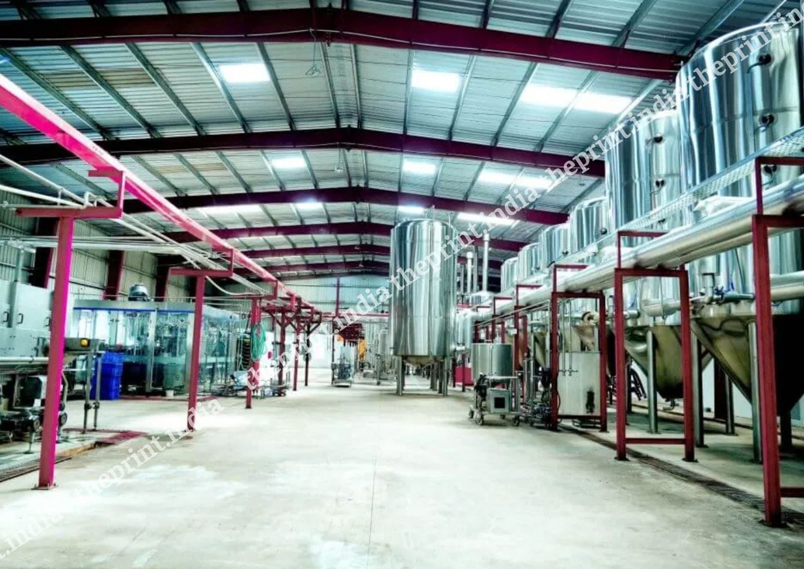 Reybeir’s beer manufacturing plant in Harvalem, Goa | Triya Gulati/ThePrint