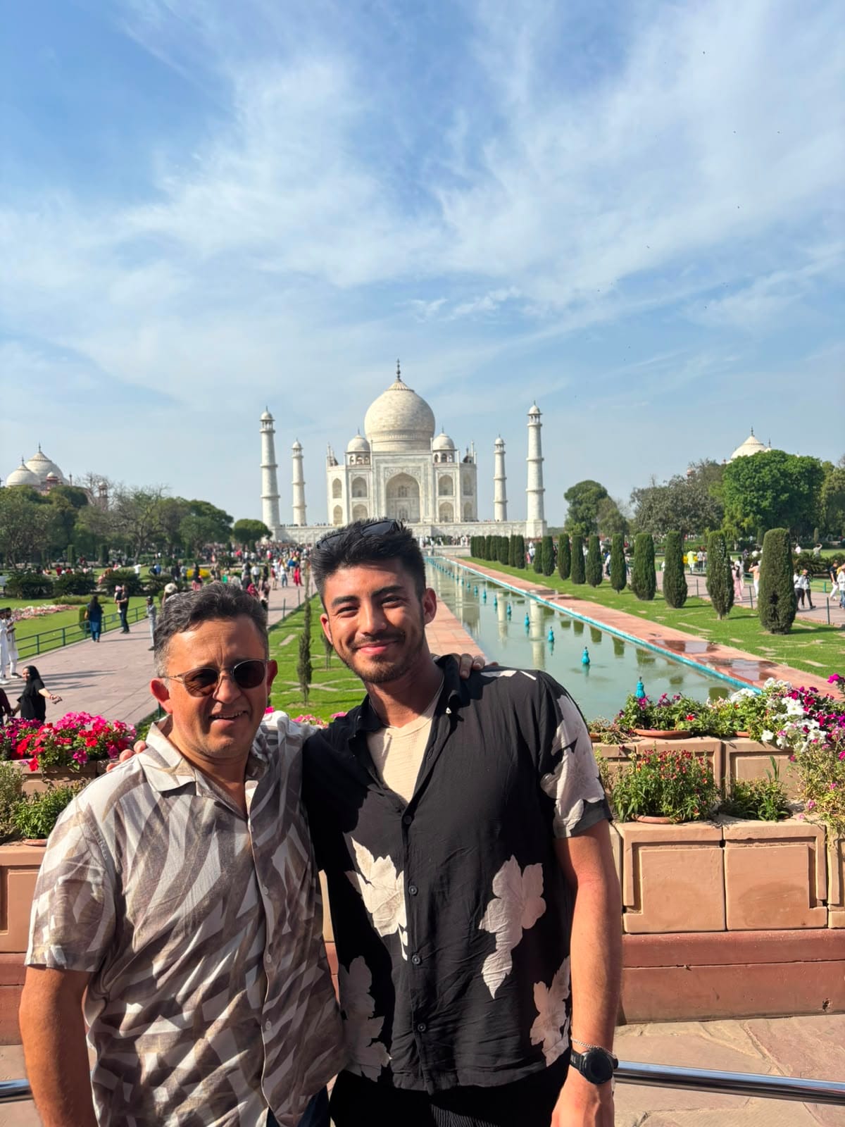 Ambassador of Ecuador to India at Taj Mahal | Special arrangement