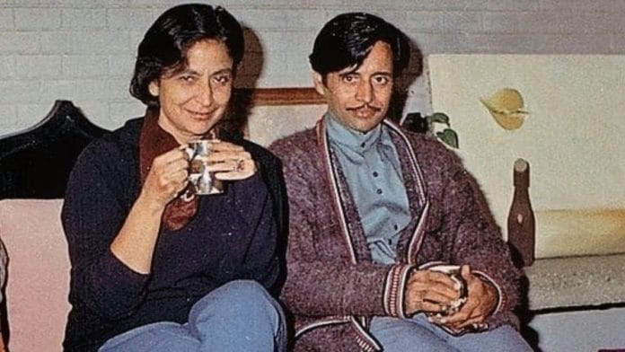 Poet Amrita Pritam and her partner, artist Imroz | Amrita Archives | By special arrangement