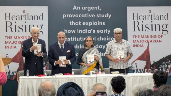 The launch of Javed Gaya's Heartland Rising: The Making of Majoritarian India | Himanshi Aggarwal, ThePrint