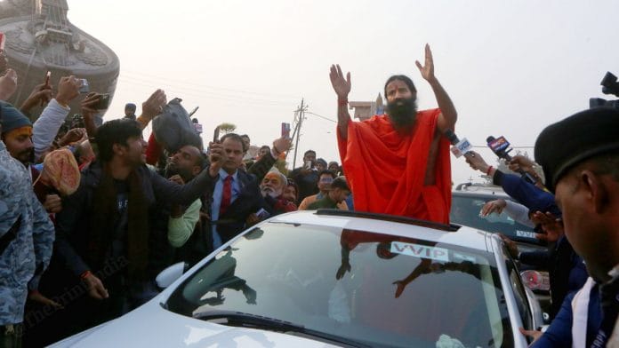 File photo of Baba Ramdev | Photo: Praveen Jain | ThePrint