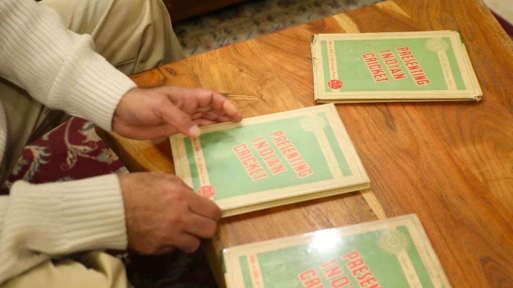 Testimonies from the India cricket team’s England tour in 1946 are now preserved in the book ‘Presenting Indian Cricket’. There are three different versions of the same book | Anisha Nehra, ThePrint