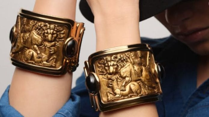 A bracelet from Sabyasachi's new collection, set to debut at New York Fashion Week in September | Instagram