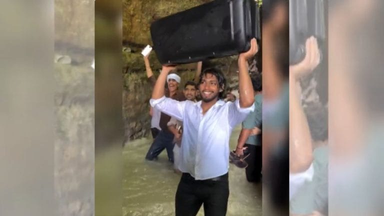 Tourists blast Haryanvi music in Dehradun’s Robber’s Cave. People call for ‘hefty fine’