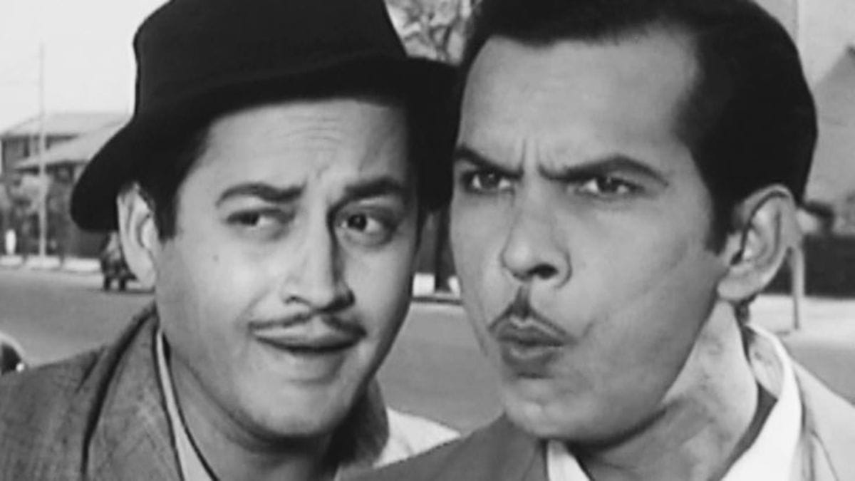 Guru Dutt and Johnny Walker | Pinterest