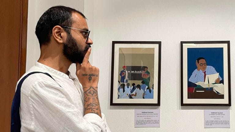 CJP protest is incomplete without discussions on ideology, says artist Siddhesh Gautam