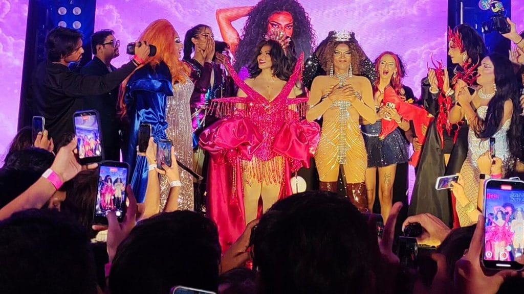 Bengaluru-based drag queen Dark Fantasy was crowned as the winner of Battle Royale 2 | Prasanna Bachchhav, ThePrint