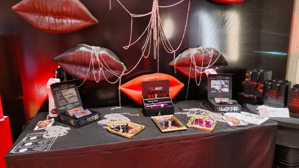 A display of KittySu Beauty's lipstick line | Prasanna Bachchhav, ThePrint