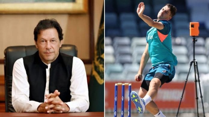 File photo of Australia captain Pat Cummins and former Pakistan Prime Minister Imran Khan | Source: X