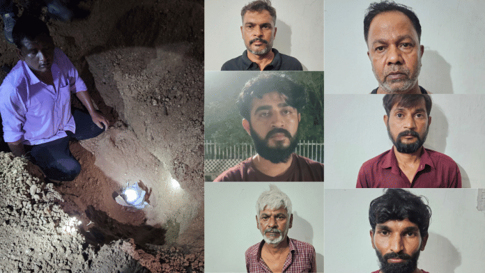 According to the police, the accused punctured a high-pressure HPCL pipeline, installed a valve to siphon off the oil, and managed to flee with 20 tonnes of oil, valued at around Rs 10 lakh | Credit: Gujarat ATS