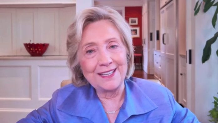 Former US Secretary of State Hillary Clinton appeared as a guest in 'Pivot' | YouTube