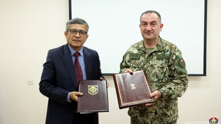 Defence Secretary Rajesh Singh in Armenia, talks focus on new cooperation areas