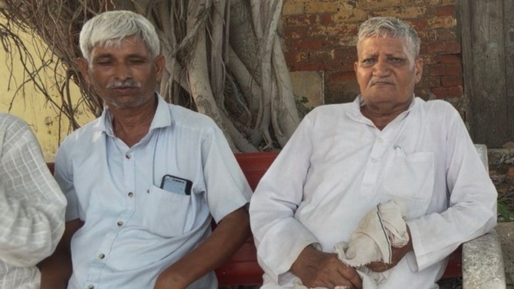 Elderly residents of Jhatikra village say that they have to travel 25 km to reach a government hospital. Saman Husain | ThePrint