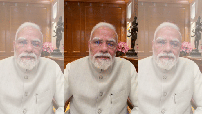 PM Modi posted the Instagram video at around 11 pm Friday | Source: Instagram/Narendra Modi