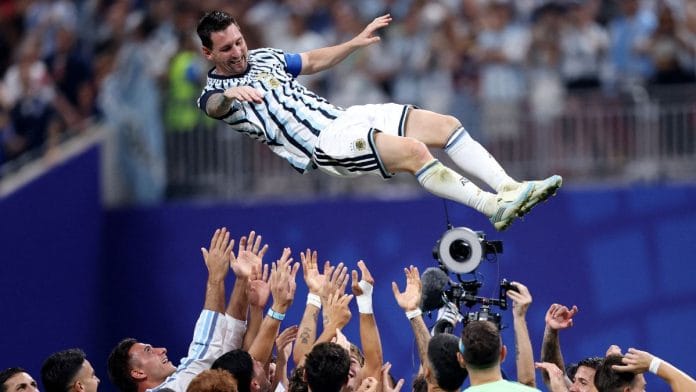 Lionel Messi scored 125 goals in 207 appearances for Argentina | Brett Davis | Reuters