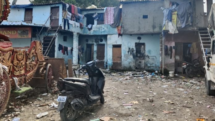 The jhuggi where Ram Kali lived before moving into a new one in January, built with the compensation she received after her son’s death | Vitasta Kaul, ThePrint