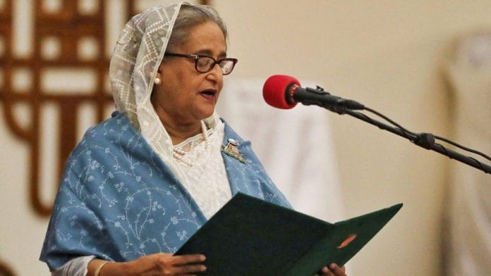 File photo of ousted Bangladesh Prime Minister Sheikh Hasina | Mohammad Ponir Hossain | REUTERS
